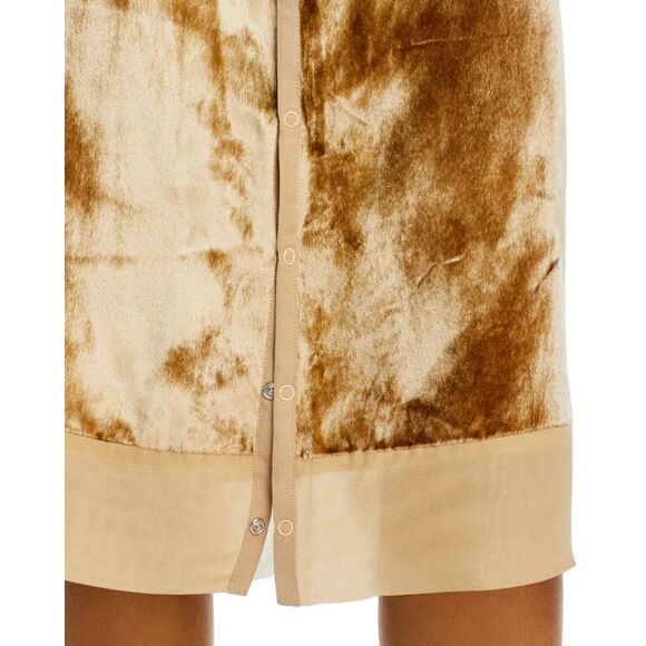 3.1 Phillip Lim Women's Skirt Sz 2 Velvet - Picture 6 of 9